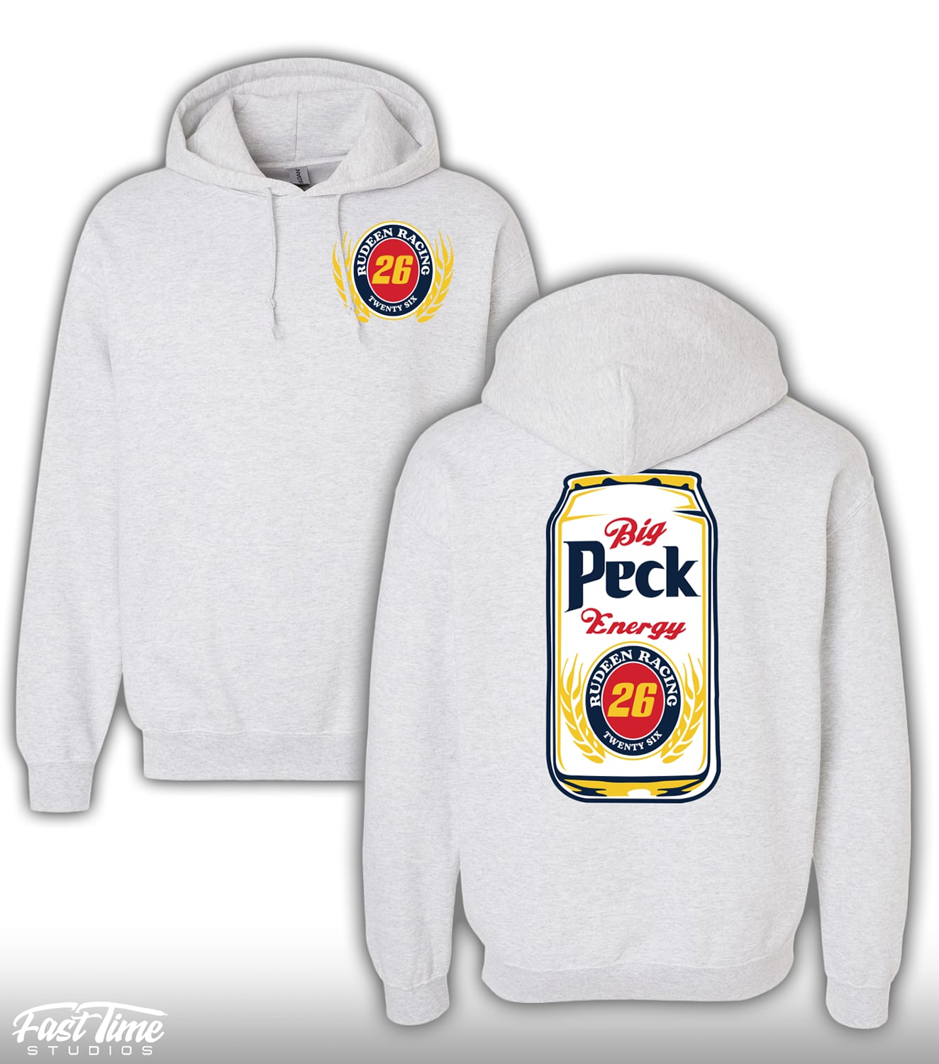 Beer Can Sweatshirt - Ash Gray