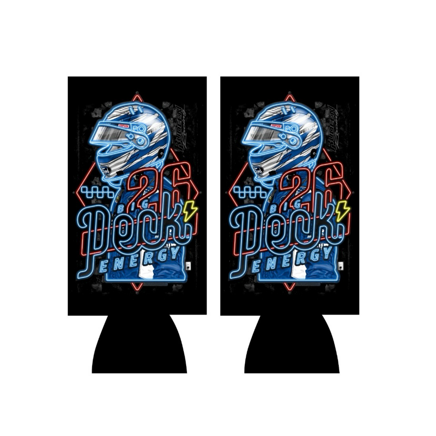 Big Peck Energy Slim Can Koozie