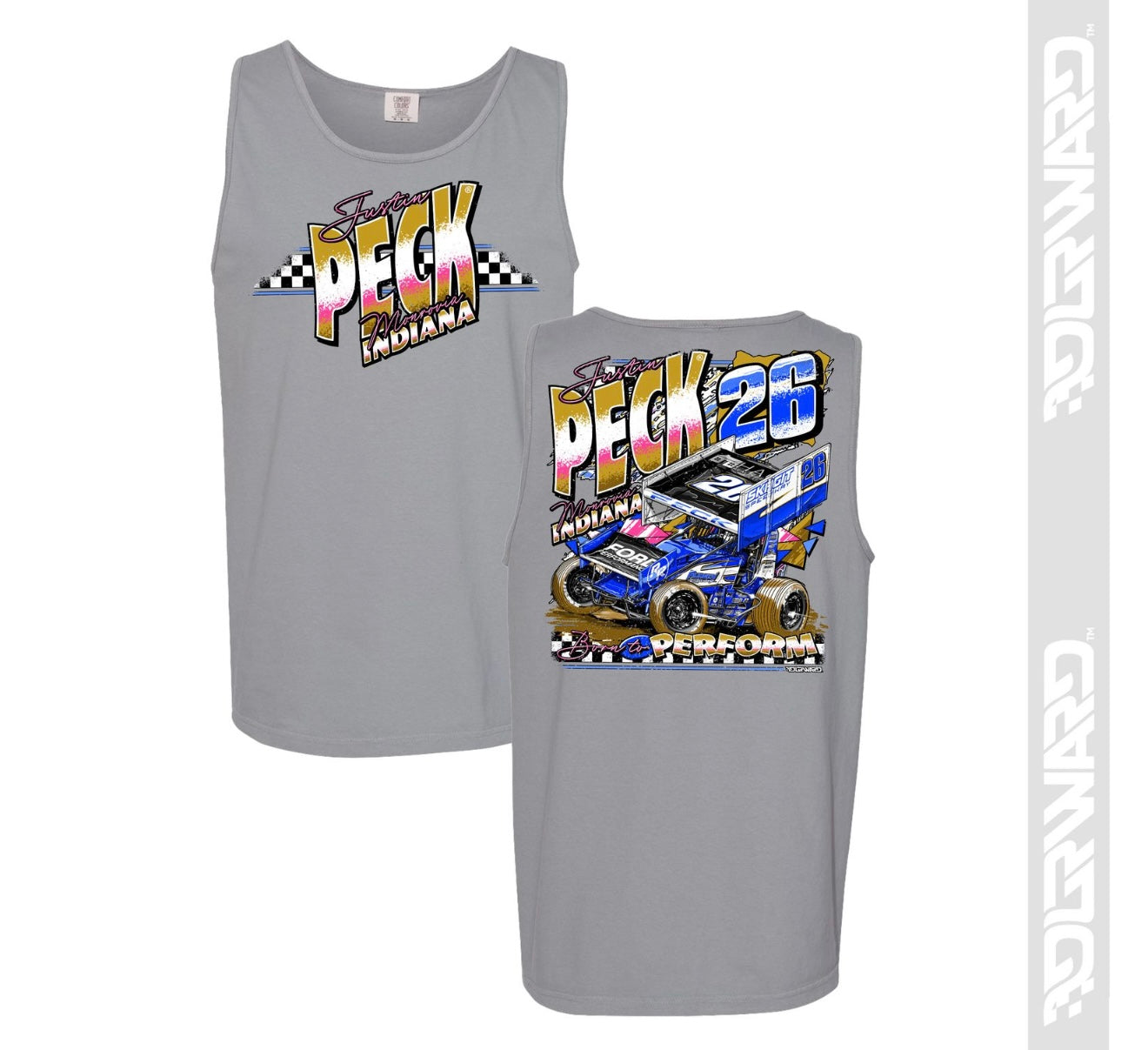 In Retro Men's Tank - Gray
