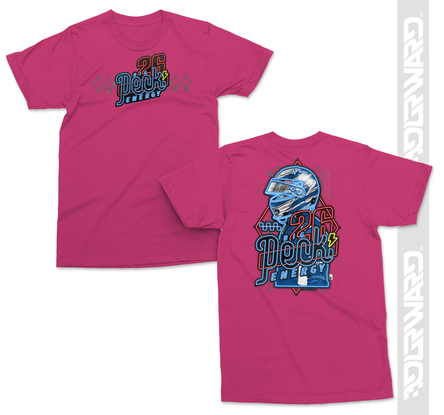 Big Peck Energy T-Shirt - Heliconia