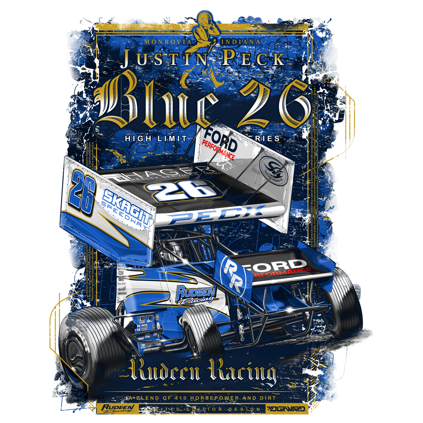 “Blue 26” Adult T-Shirt – Carolina Blue