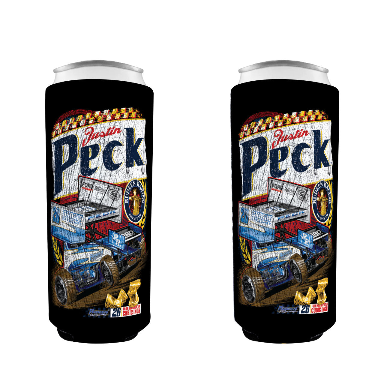Miller Time Slim Can Koozie