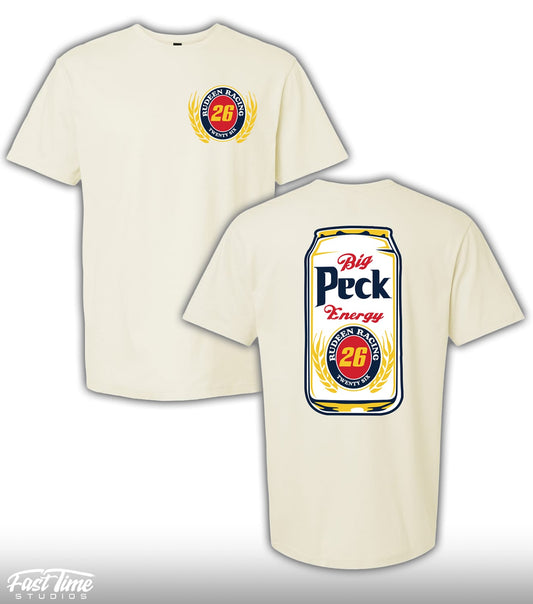 Beer Can T-Shirt - Natural