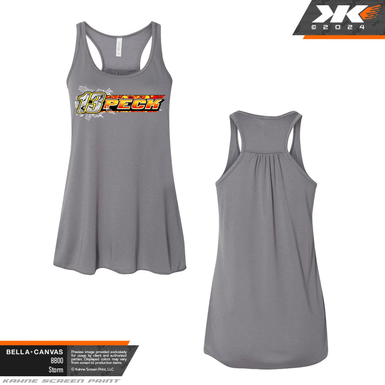 Breakout Pella Tank-Top (Storm Gray)