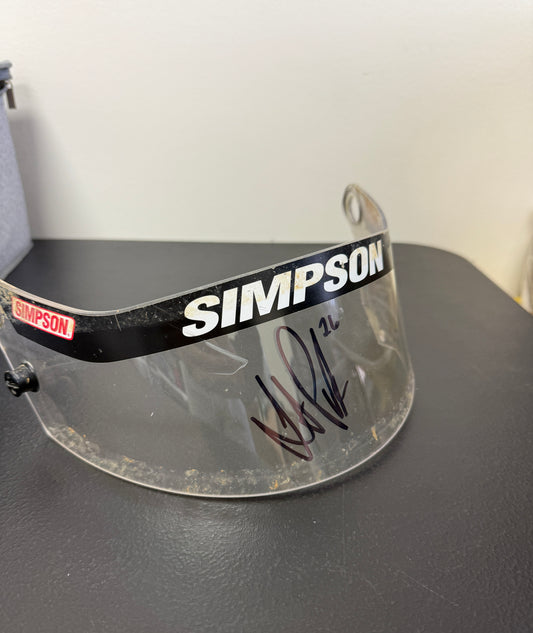 Justin Peck Signed Visor