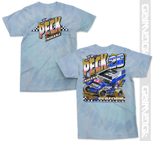 In Retro T-Shirt - Blue Tie-Dye
