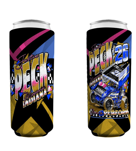 In Retro Slim Can Koozie