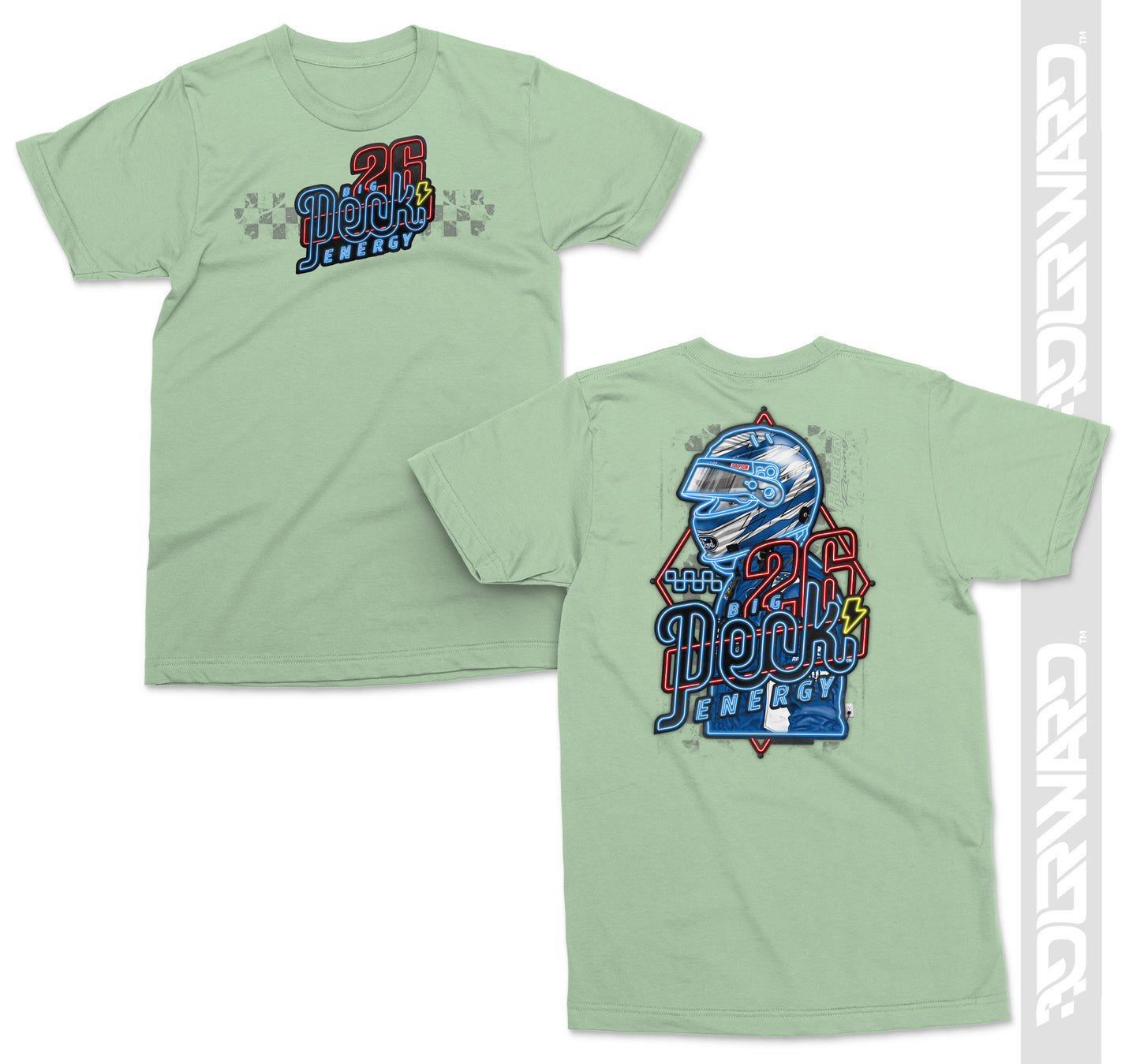Big Peck Energy T-Shirt - Mint Green