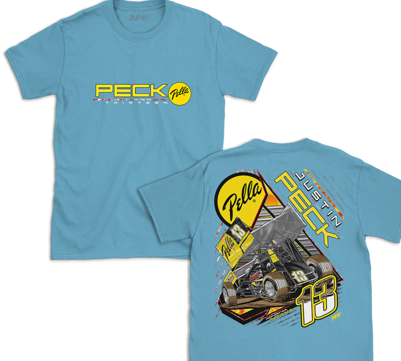 "Clear Winner" Pella T-Shirt (Sky Blue)