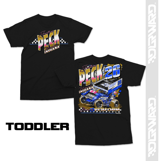In Retro Toddler T-Shirt - Black