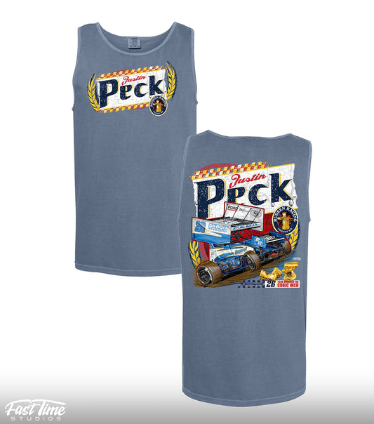 Miller Time Men's Tank - Blue