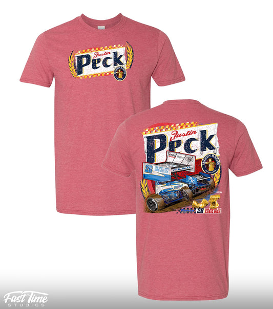 Miller Time T-Shirt - Heather Red
